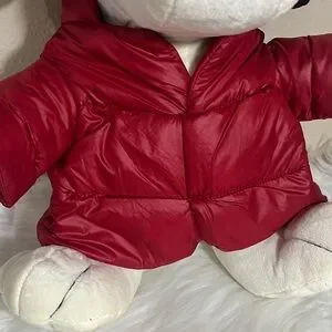 Snoopy | Toys | Snoopy Peanuts Stuffed Animal With Red Puffer Jacket ...